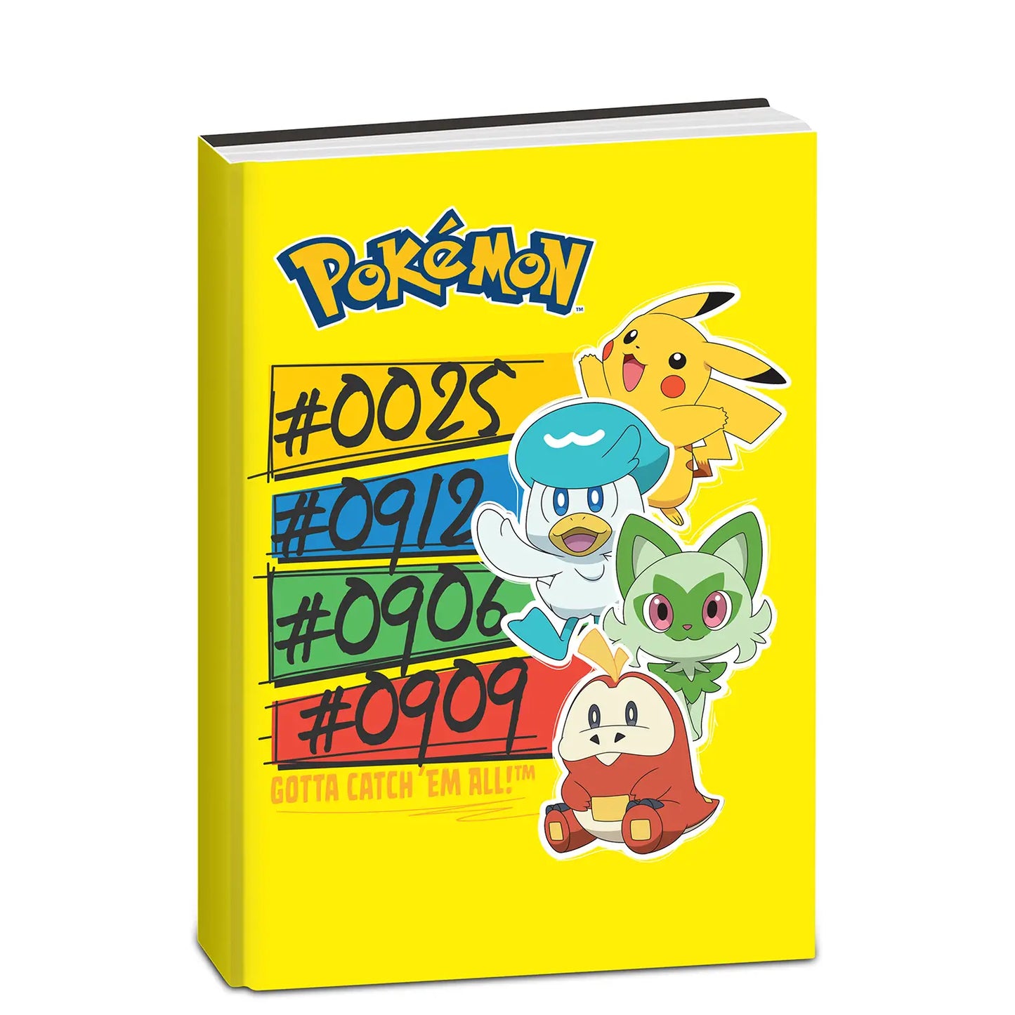 Diario Agenda Pokémon 10 Mesi - Diario Scuola Pikachu e Starter
