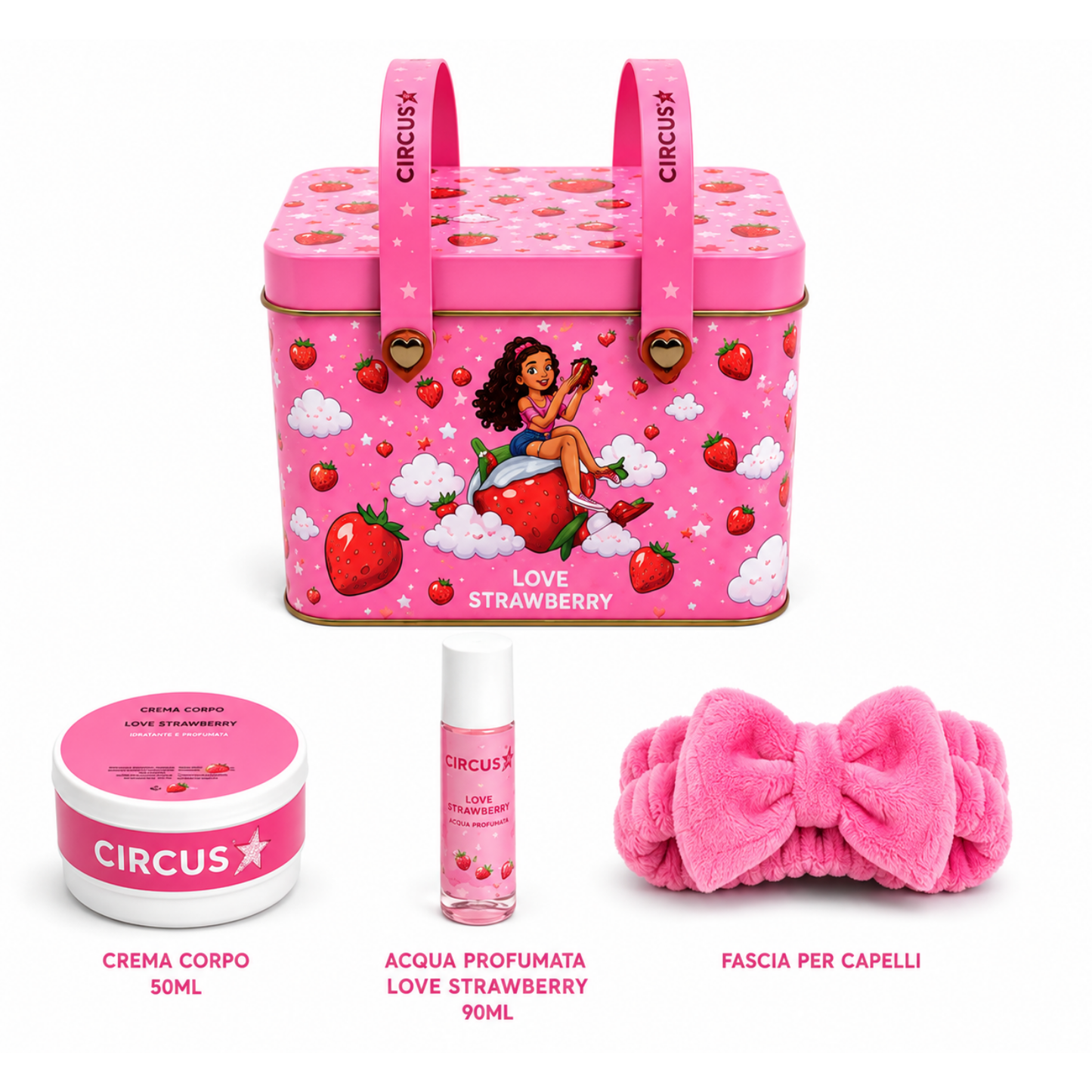 Set Regalo Beauty Candyland, Strawberry, Unicorn, Cotton Candy