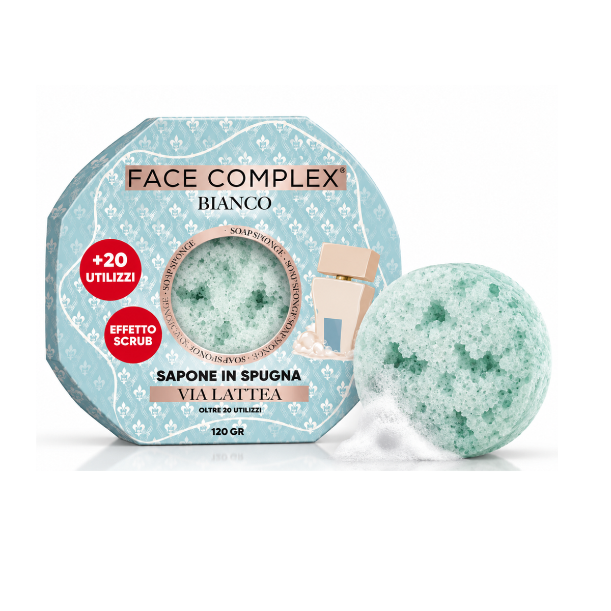 Sapone in Spugna Via lattea GummGumm e Farkam 120gr per 20 utilizzi