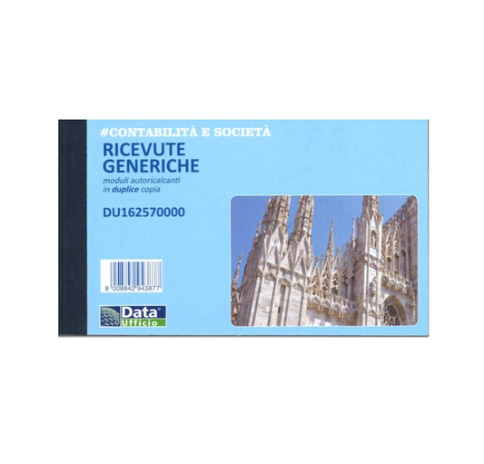 Blocco Ricevute Generiche 2 Copie