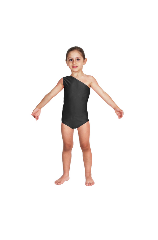 Body Danza Lycra Monospalla Nero