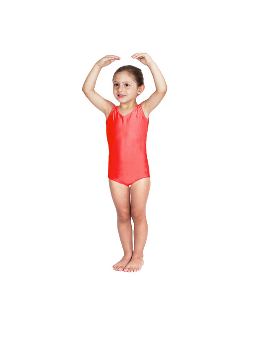 Body Danza Lycra Smanicato Rosso
