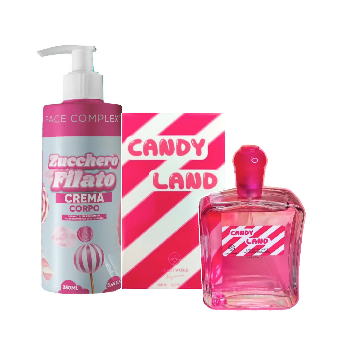 Candy Land + Crema Corpo Zucchero Filato