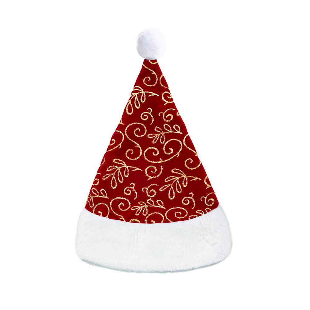 Cappello di Babbo Natale in Velluto