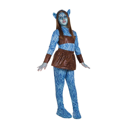 Costume Alieno Bambina Tg 5/6anni a 12/13anni