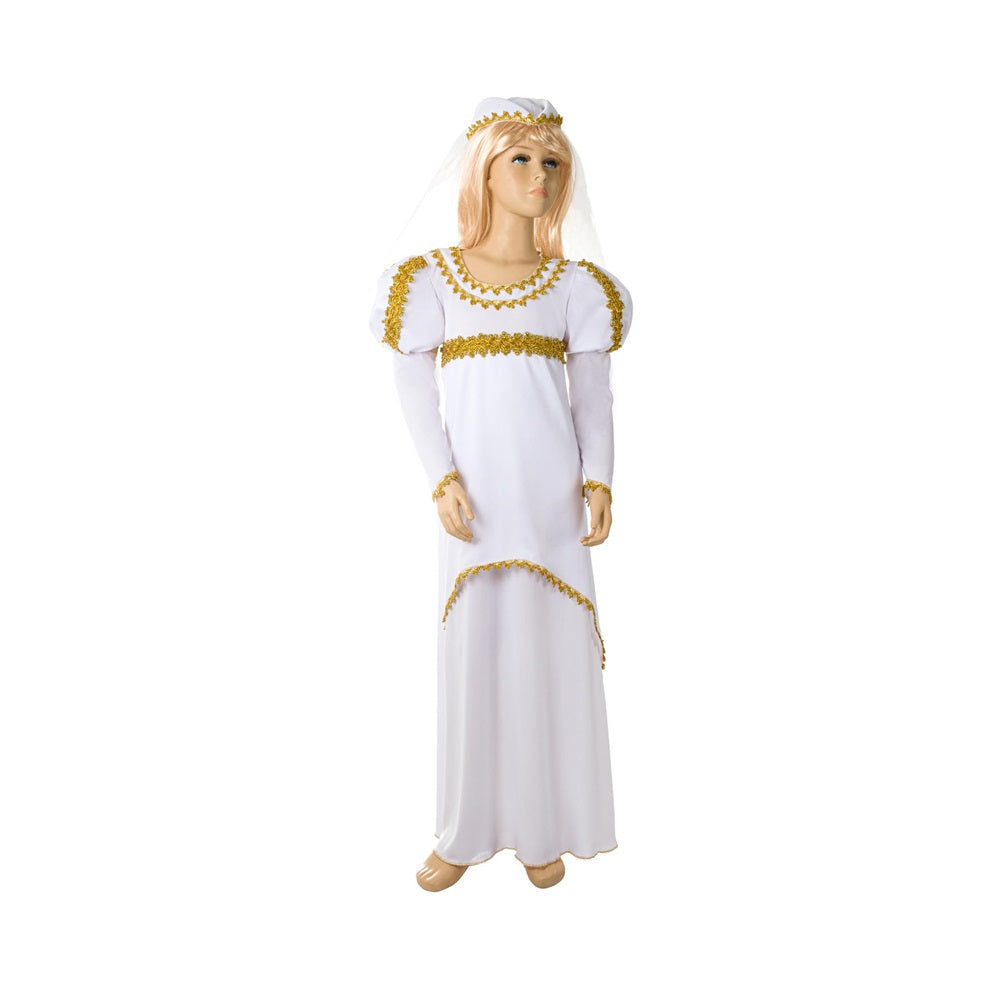 Costume Beatrice Dante Bambina Tg  9/10 anni a 13/14anni