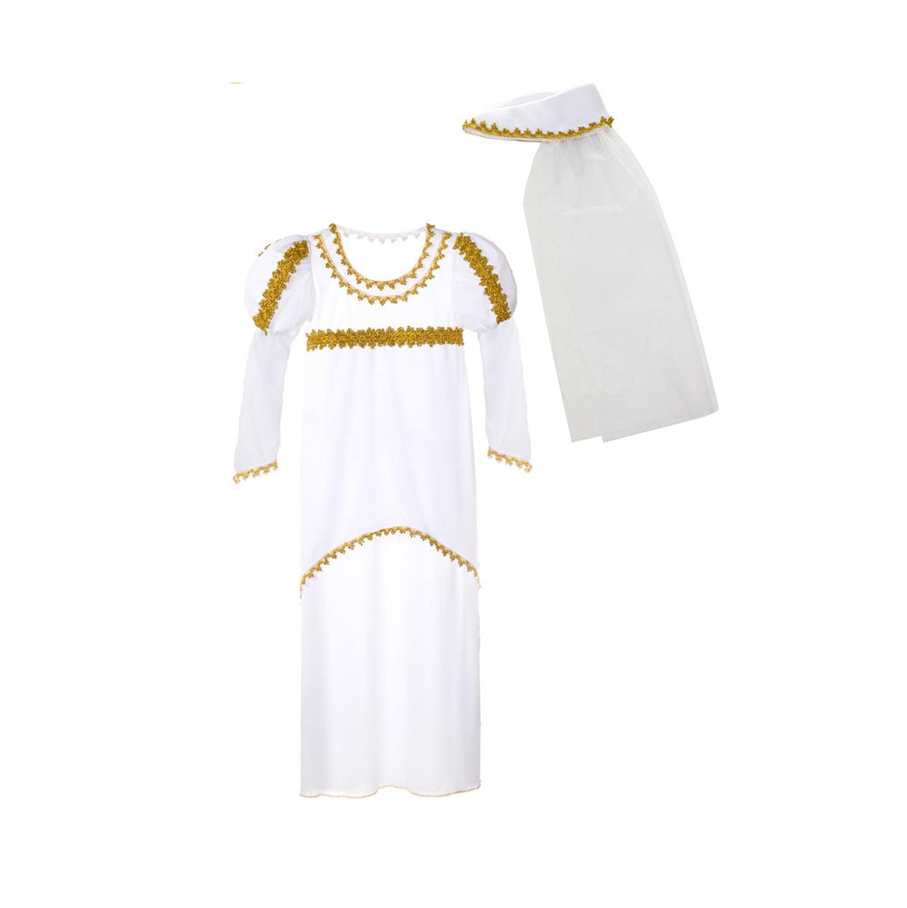 Costume Beatrice Dante Bambina Tg  9/10 anni a 13/14anni