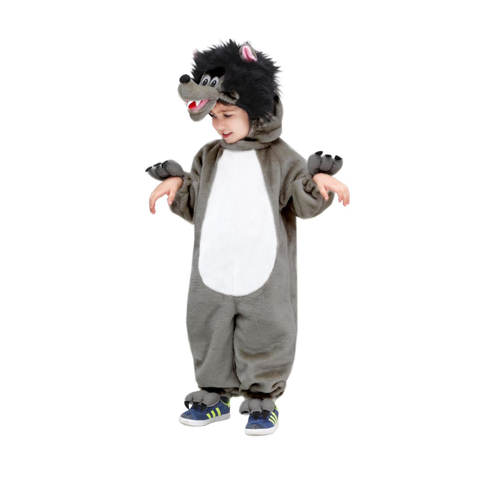 Costume Lupetto Peluche Tg 19/24mesi a 4/5anni