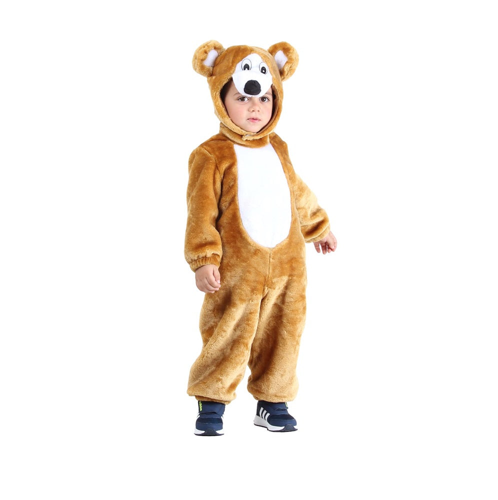 Costume Orsetto Peluche Tg 19/24mesi a 4/5anni