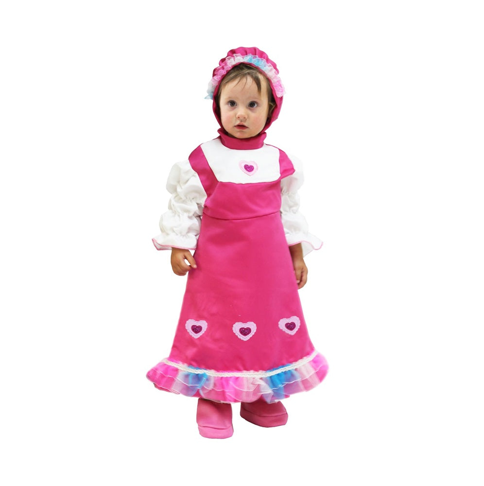 Costume Piccola Cuoricina Tg 10/12 mesi a 25/36mesi