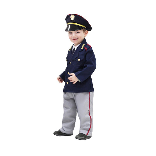 Costume Poliziotto Polizia Neonato Tg 13/18mesi a 25/36mesi
