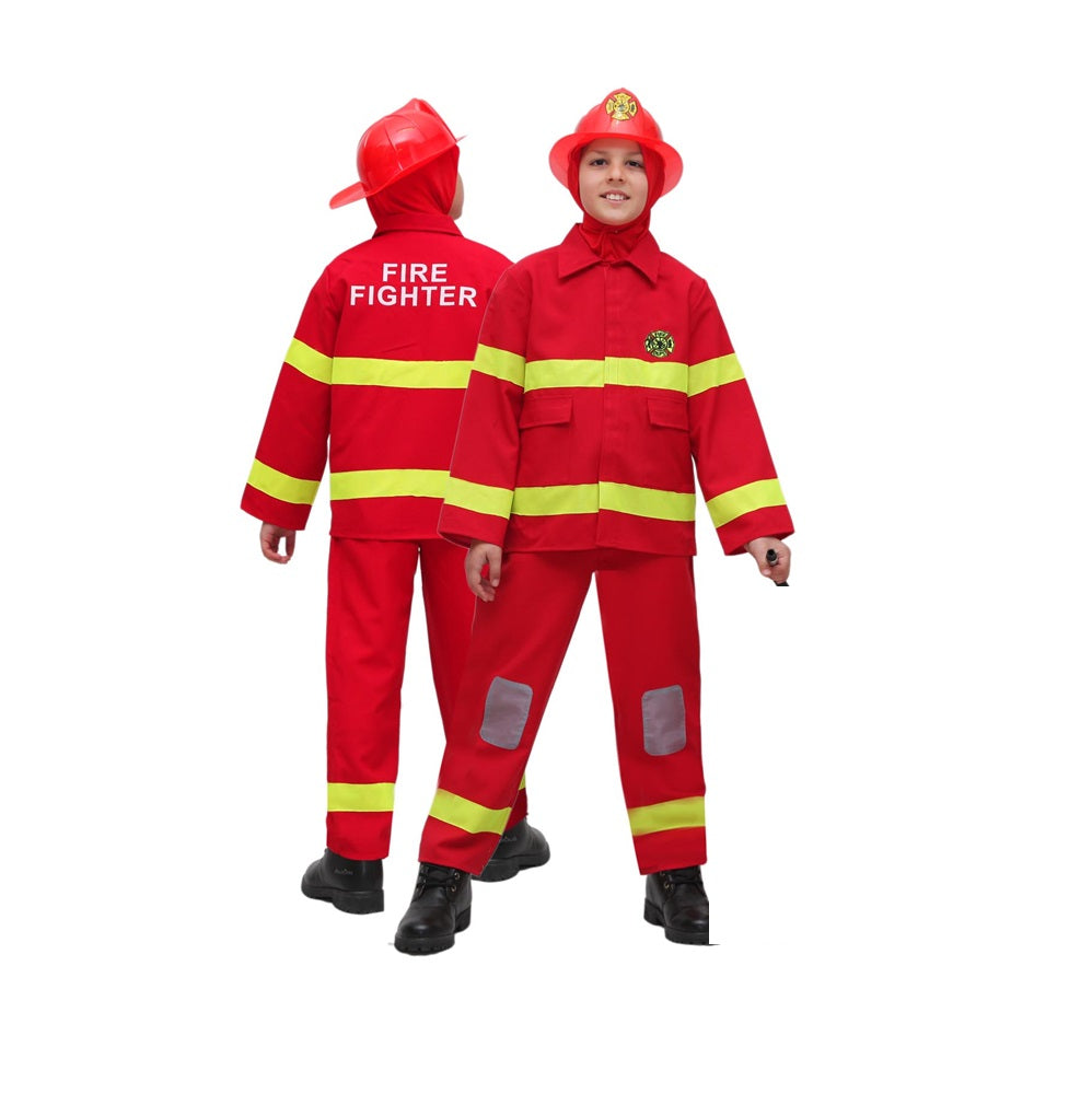 Costume Pompiere bambino Tg 5/6anni a 12/13anni