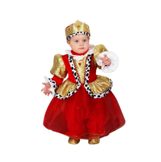 Costume Regina Neonato Tg 3/6mesi a 13/18mesi