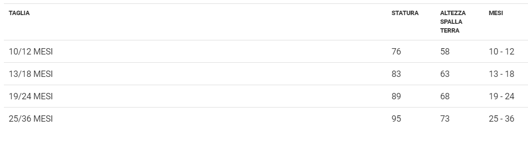 Costume Streghetta Tg 10/12mesi a 25/36mesi