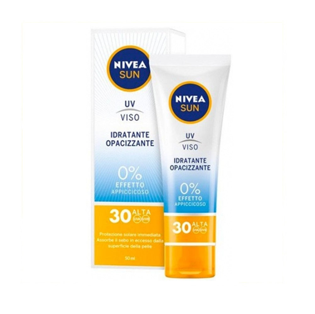 Crema Viso UV Idratante Opacizzante