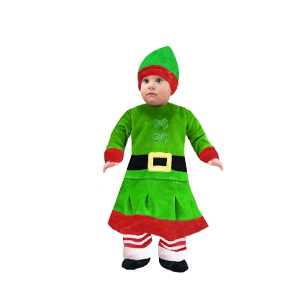 Elfetta di Babbo Natale Da 0/3mesi a 25/36mesi