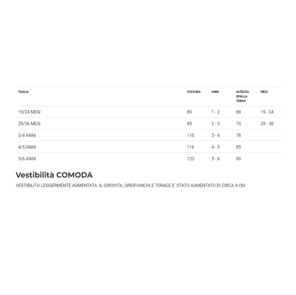 Elfo di Babbo Natale Da 19/24mesi a 5/6anni