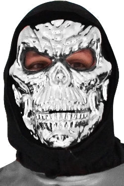 Maschera Teschio metallizzata Taglia Unica