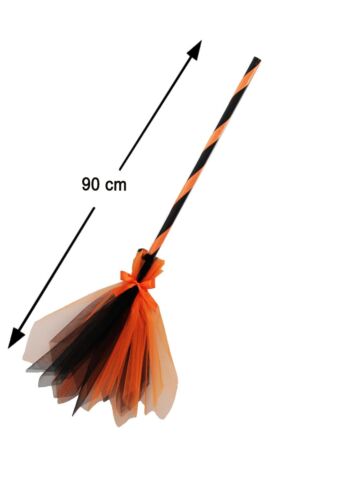 Scopa straga in Tulle Arancione Viola Rosa Rossa