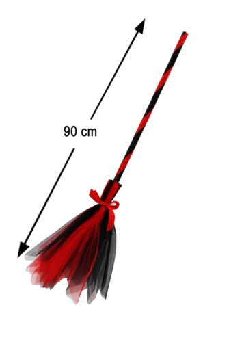 Scopa straga in Tulle Arancione Viola Rosa Rossa