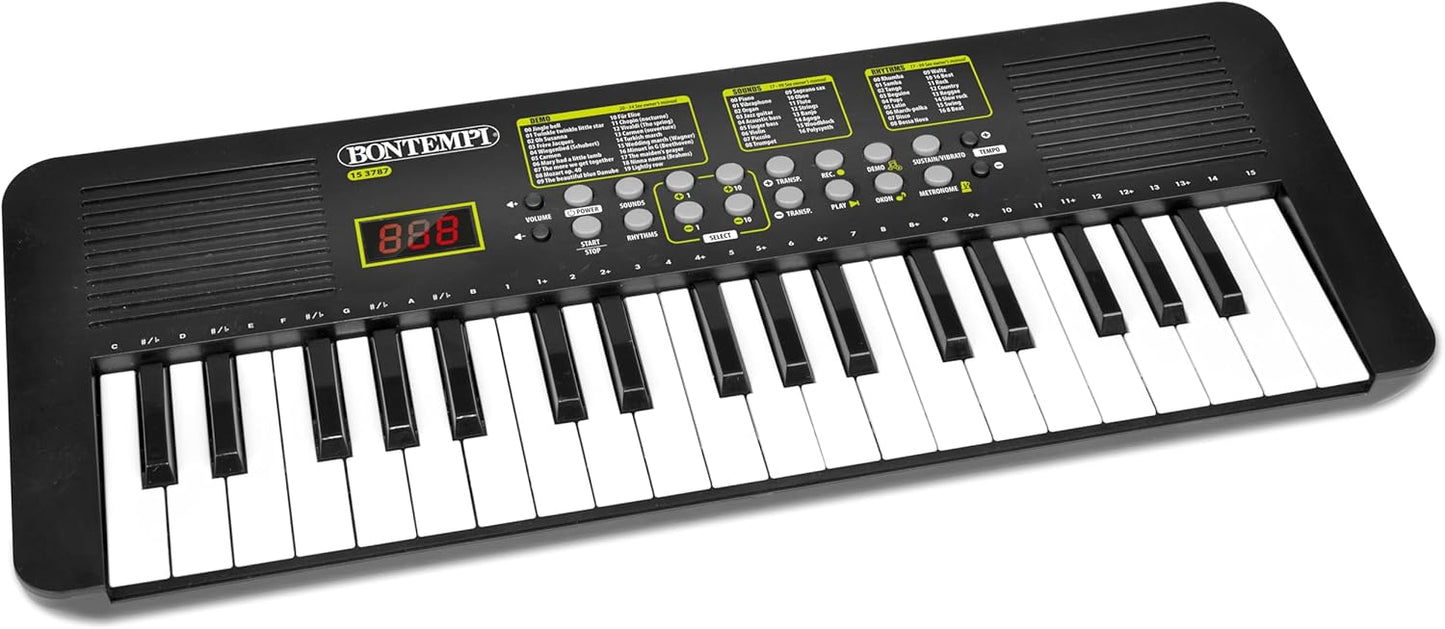 Tastiera Digitale 37 Tasti Pro passo 2cm. 3787 con borsa