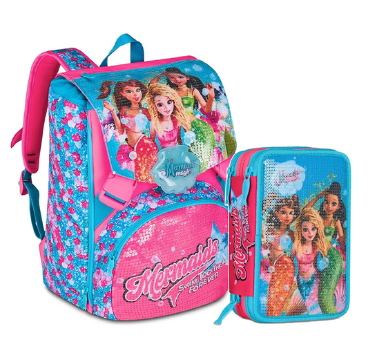 Zaino Mermaid Magic Estendibile