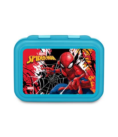 Portamerenda Spiderman in Alluminio 2 Scomparti - Porta Pranzo Bambini