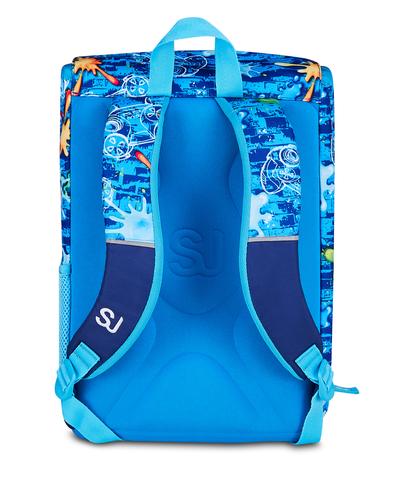 Zaino Sdoppiabile Big SJ Gang Joyful Pins Boy - Zaino Scuola Espandibile Pins