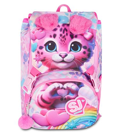 Zaino Sdoppiabile Big SJ Gang Heart Buddy Girl - Zaino Scuola Espandibile Cuori