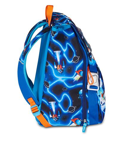 Zaino Sdoppiabile Big SJ Gang Space LED Boy - Zaino Scuola Espandibile Spazio