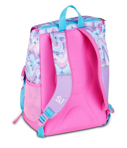 Zaino Sdoppiabile Big SJ Gang Glow LED Unicorn Girl - Zaino Scuola Espandibile Magico