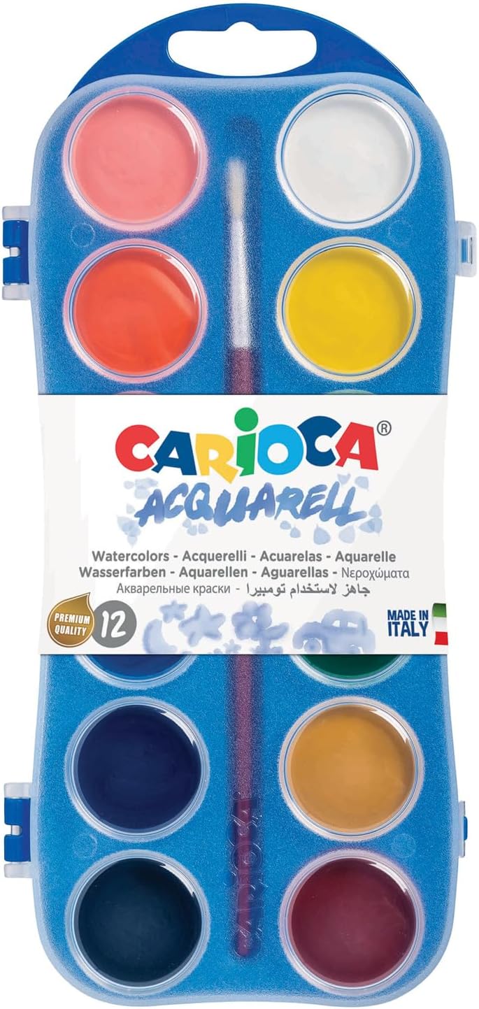 Valigetta Colori Carioca 96 Pezzi – Set Completo Disegno Bambini Play with Colors