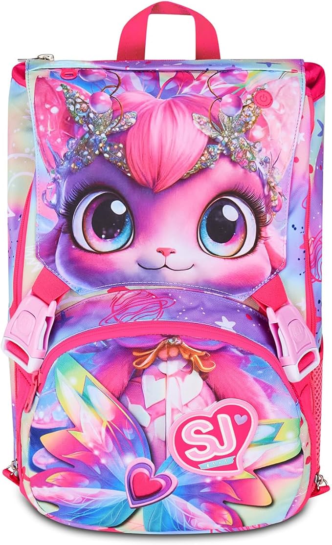 Zaino Sj Cat Led Girl