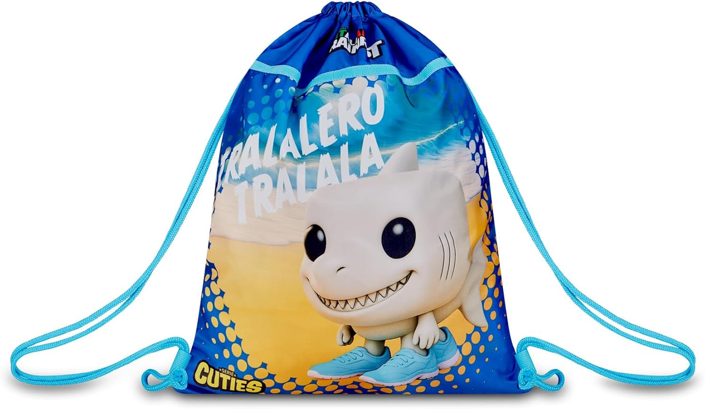 Sacca Easy Bag Italian Brainrot 37x47 cm - Sacchetta Sport e Tempo Libero