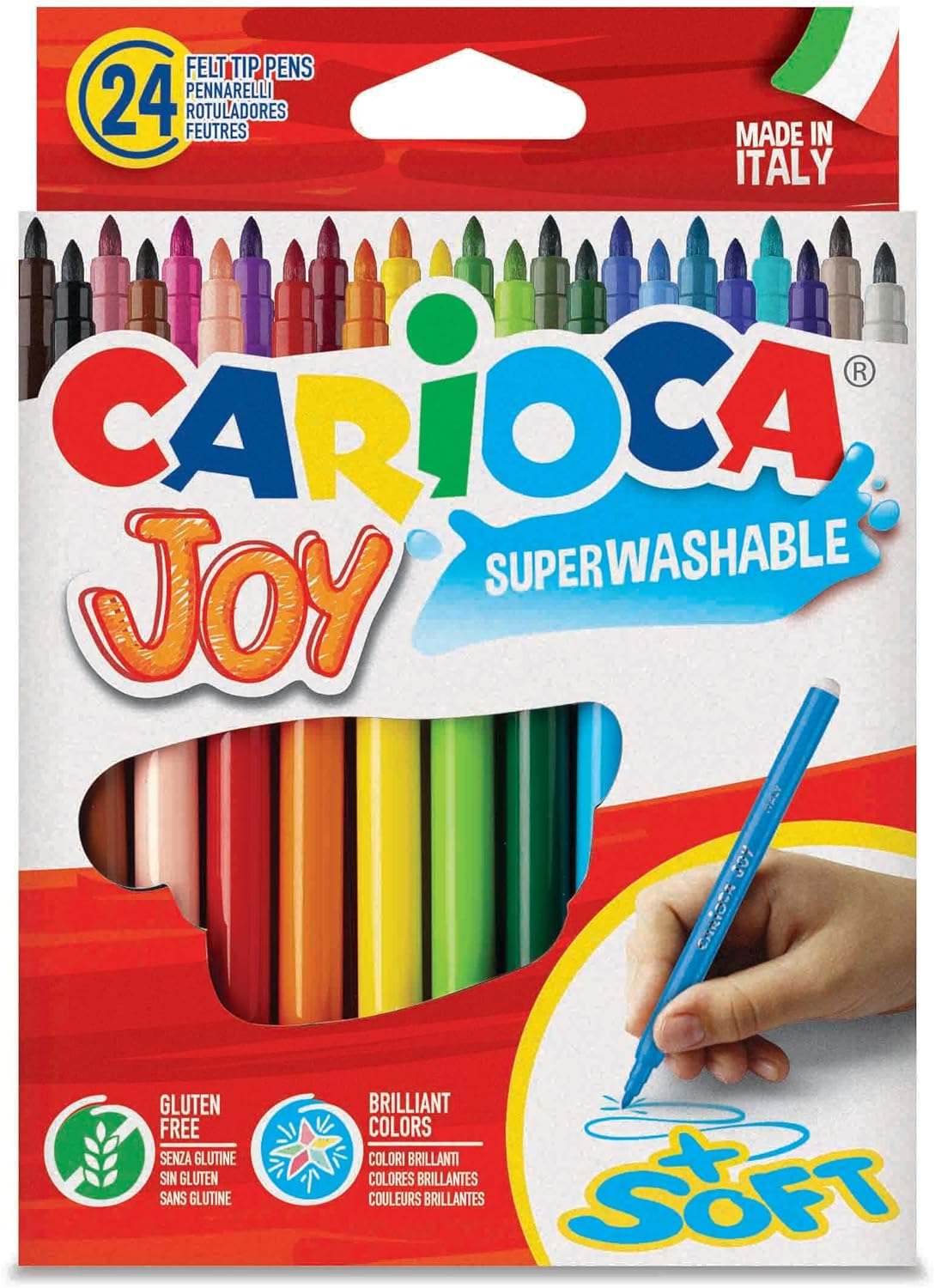 Valigetta Colori Carioca 96 Pezzi – Set Completo Disegno Bambini Play with Colors