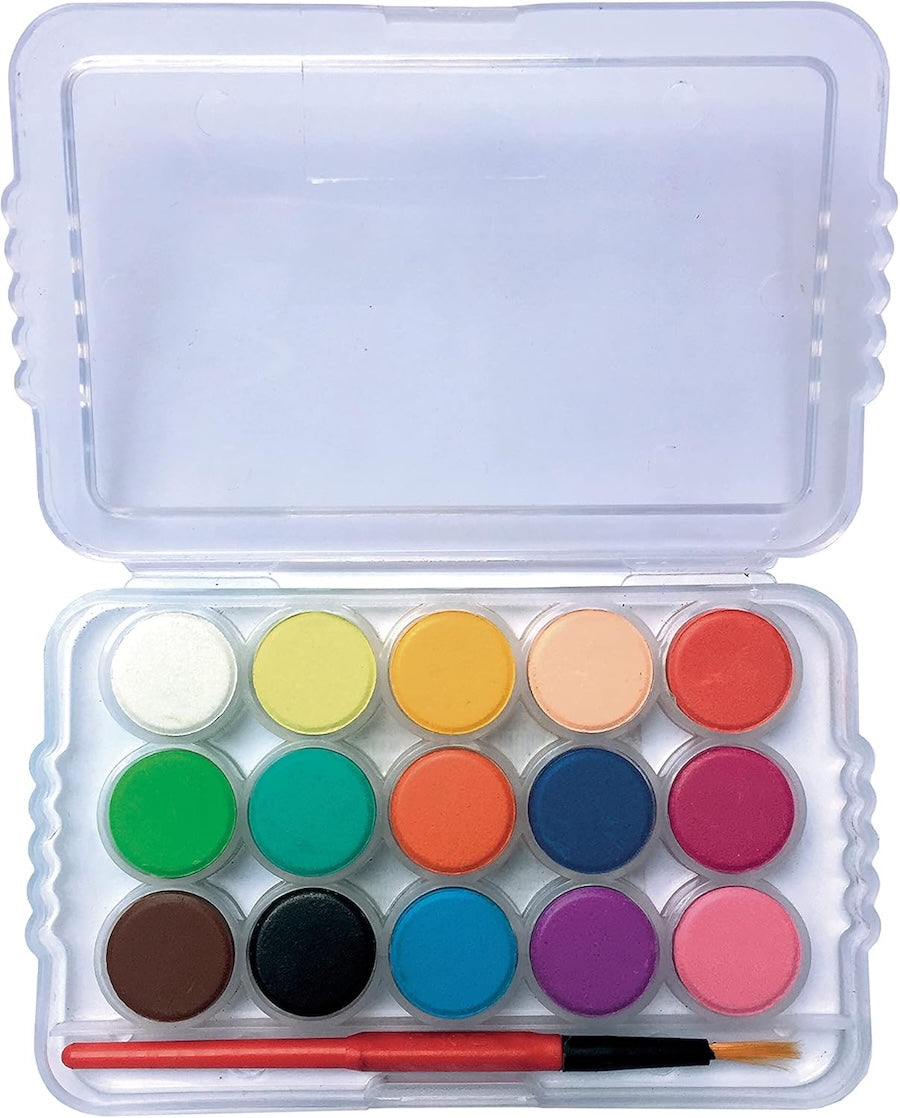 Giotto Acquarellini Set 8 Confezioni da 15 Pezzi – Colori ad Acquerello per Bambini
