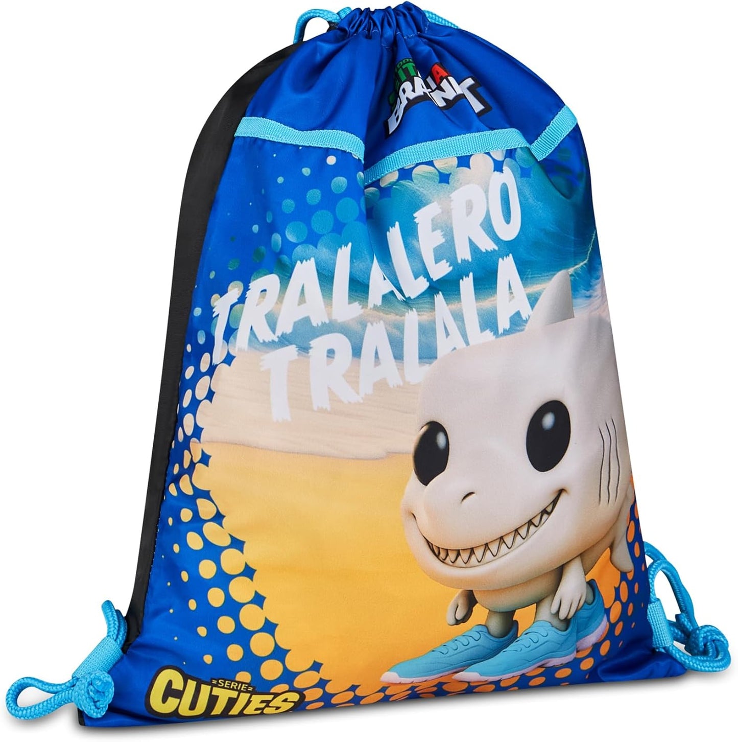 Sacca Easy Bag Italian Brainrot 37x47 cm - Sacchetta Sport e Tempo Libero