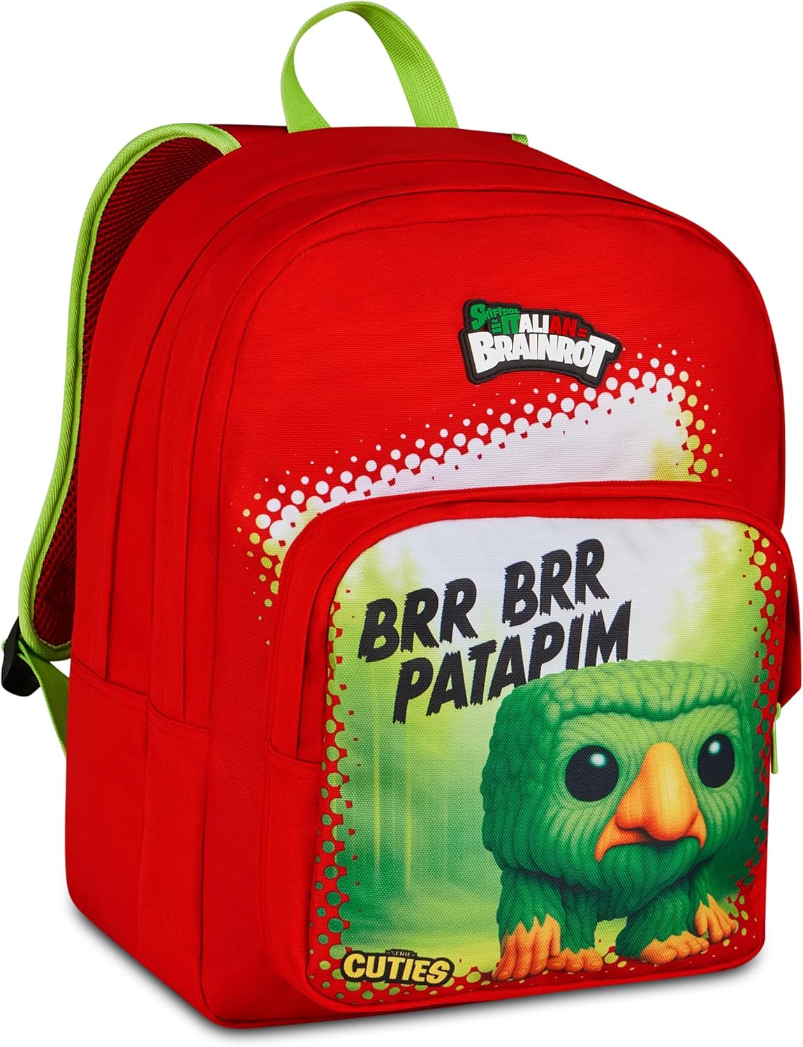 Zaino Scuola Brainrot Maxi Capienza 31L - Zaino Doppio Scomparto