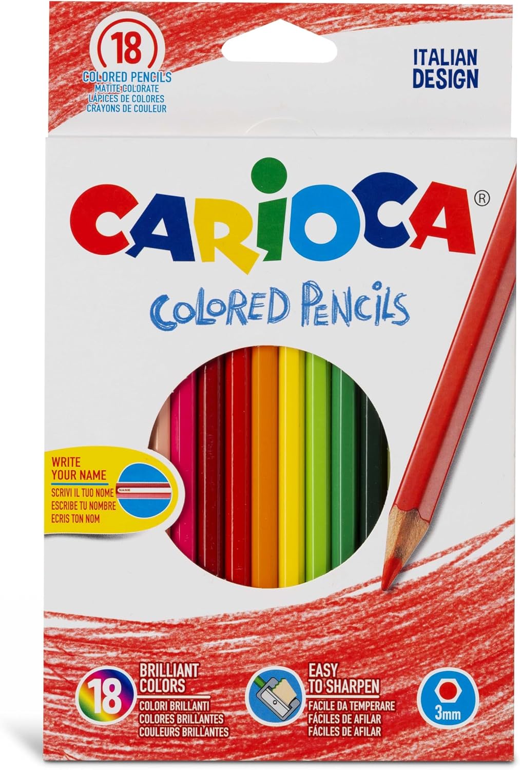 Valigetta Colori Carioca 96 Pezzi – Set Completo Disegno Bambini Play with Colors