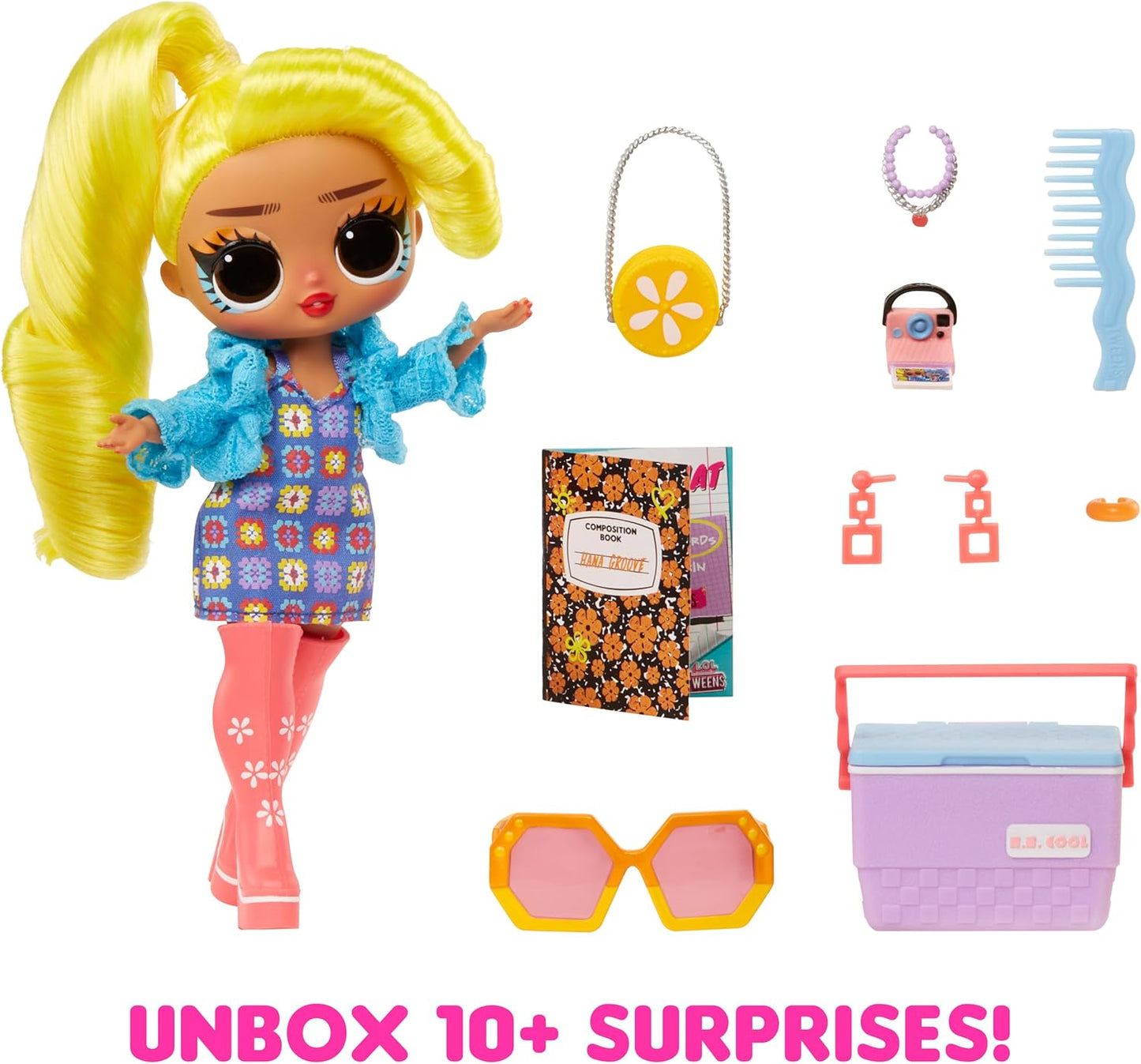 L.O.L. Surprise Tweens Hana Groove - Bambola Fashion con 10+ Sorprese