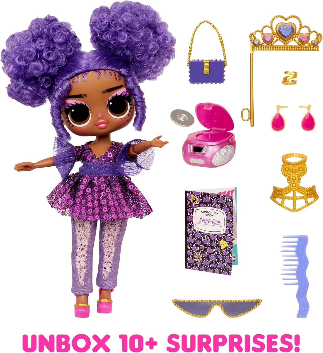 L.O.L. Surprise Tweens Cassie Cool - Bambola Fashion con 10+ Sorprese