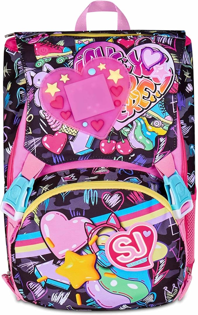 Zaino Sj Game Led Girl Sdoppiabile