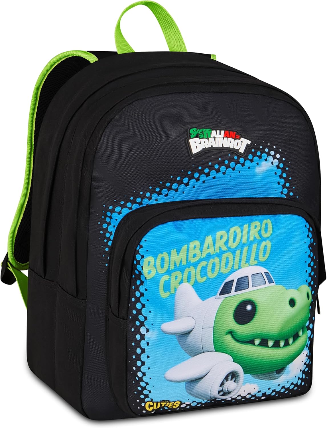 Zaino Scuola Brainrot Maxi Capienza 31L - Zaino Doppio Scomparto