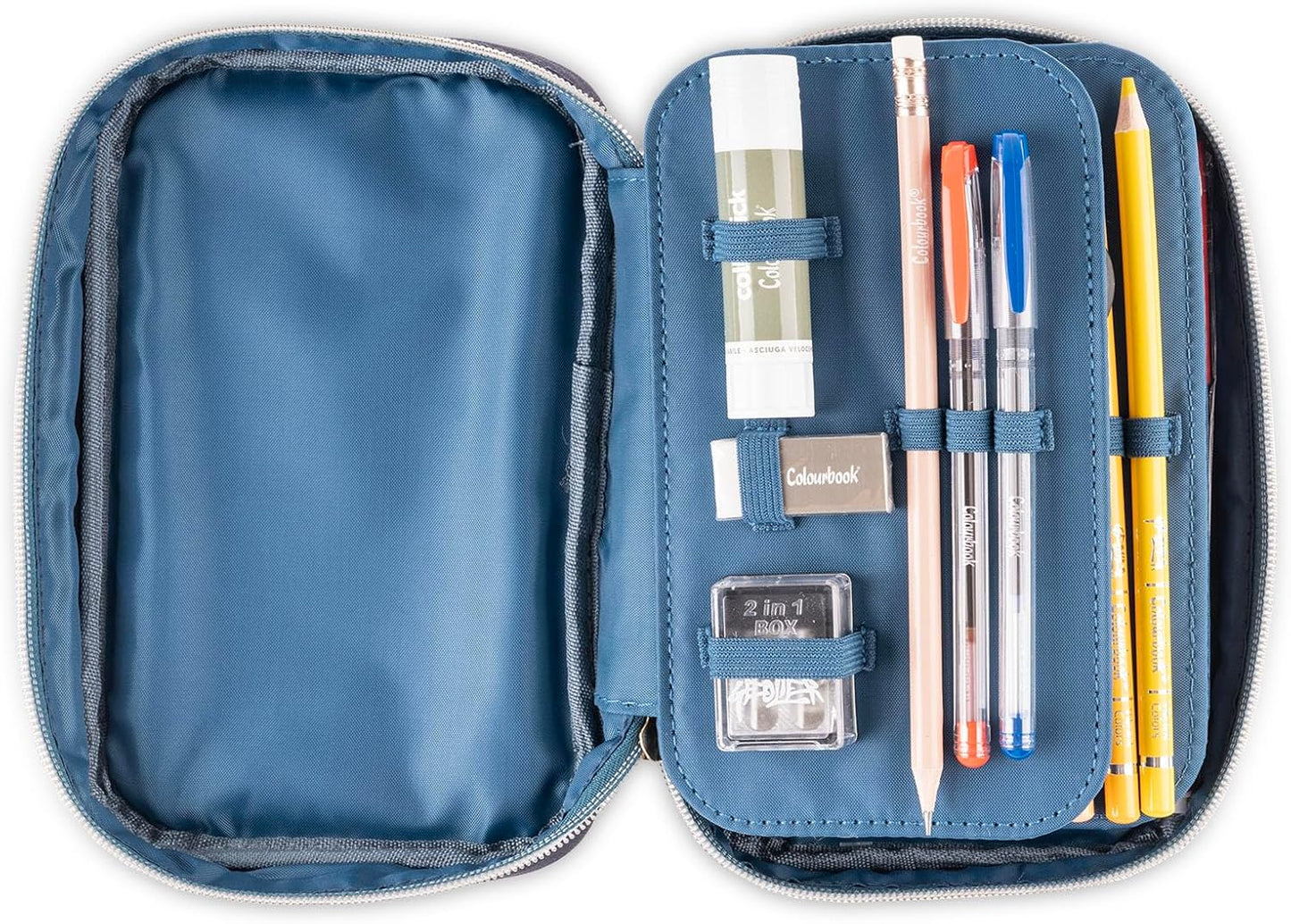 Astuccio Scuola Geolier 1 Zip - Set Completo 30+ Pezzi