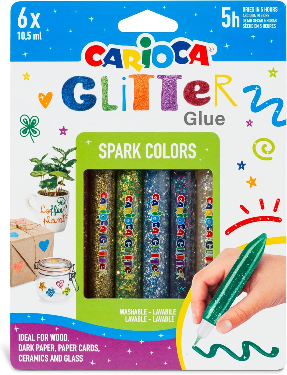 Valigetta Colori Carioca 96 Pezzi – Set Completo Disegno Bambini Play with Colors