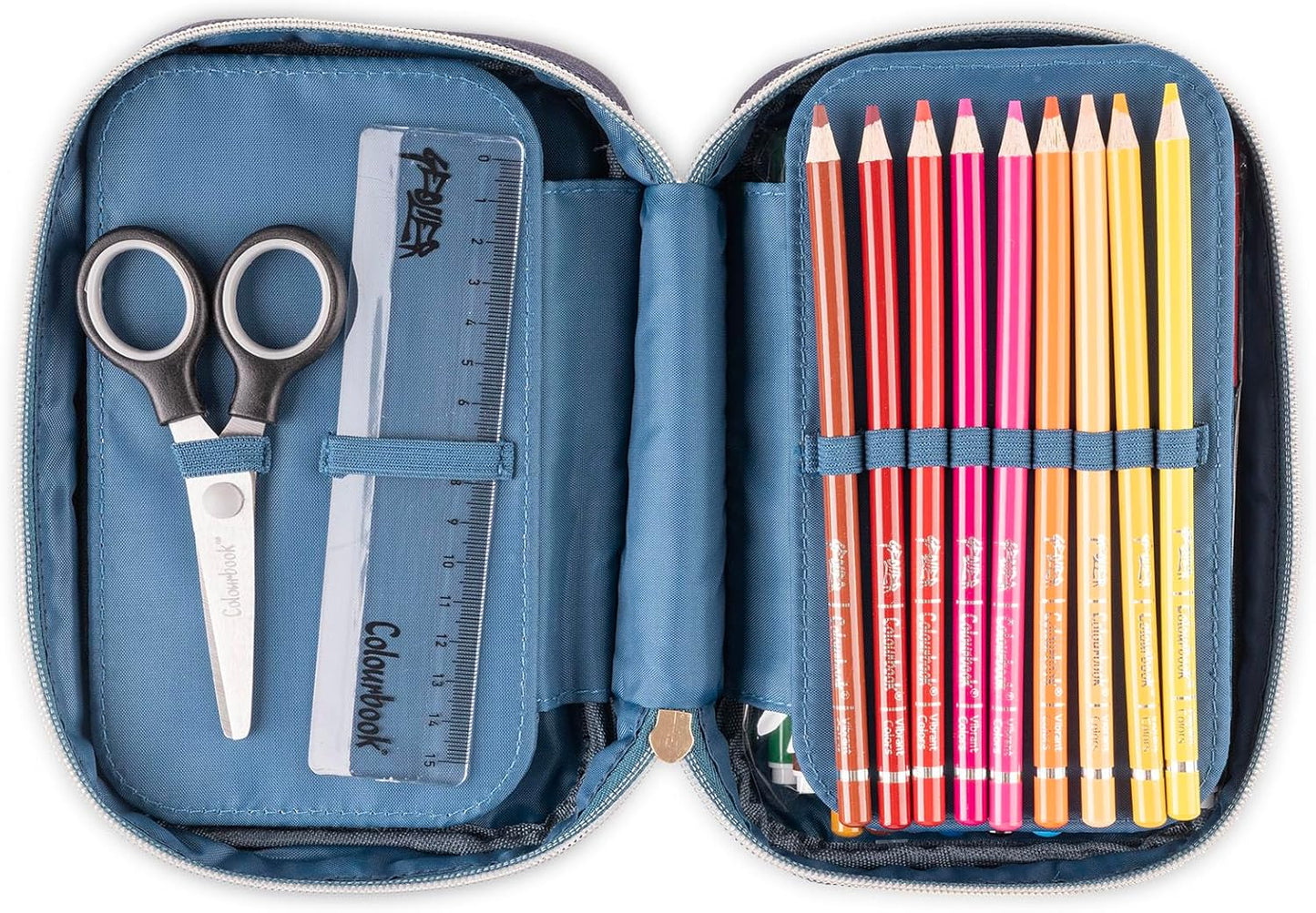 Astuccio Scuola Geolier 1 Zip - Set Completo 30+ Pezzi