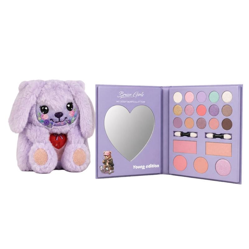 Brave Girls Palette My Teddy Peluche Coniglietto | Trousse Trucco