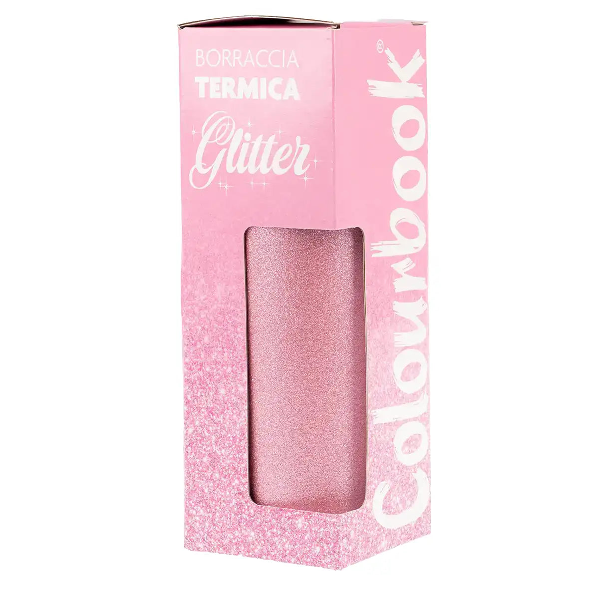 Borraccia Termica Colourbook Glitter 550ml | Acciaio Inox