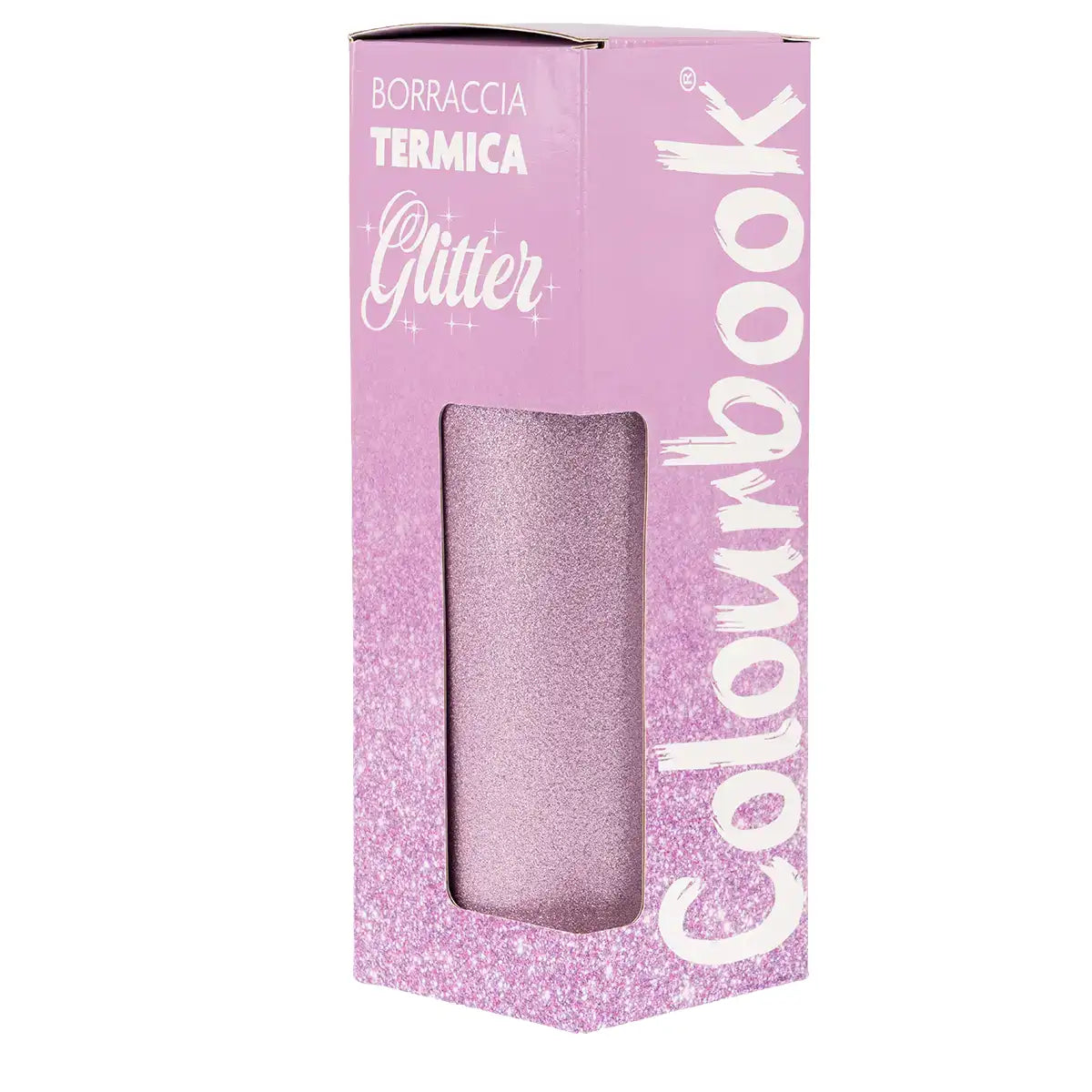 Borraccia Termica Colourbook Glitter 550ml | Acciaio Inox