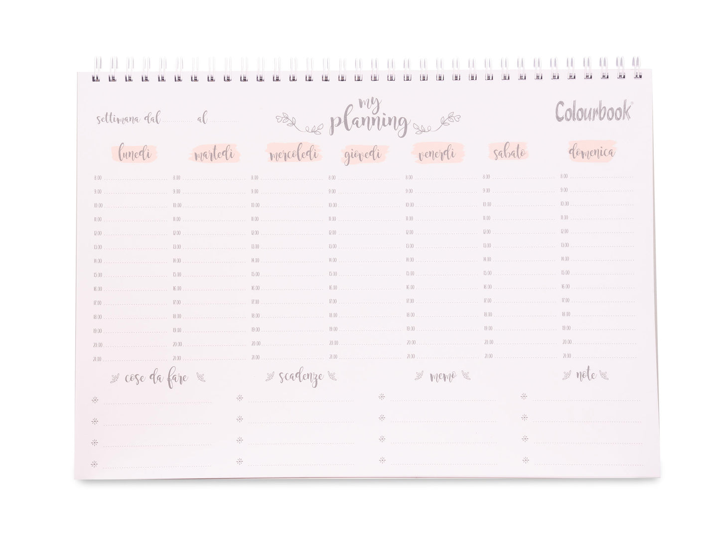My Planning Settimanale 34x24 cm